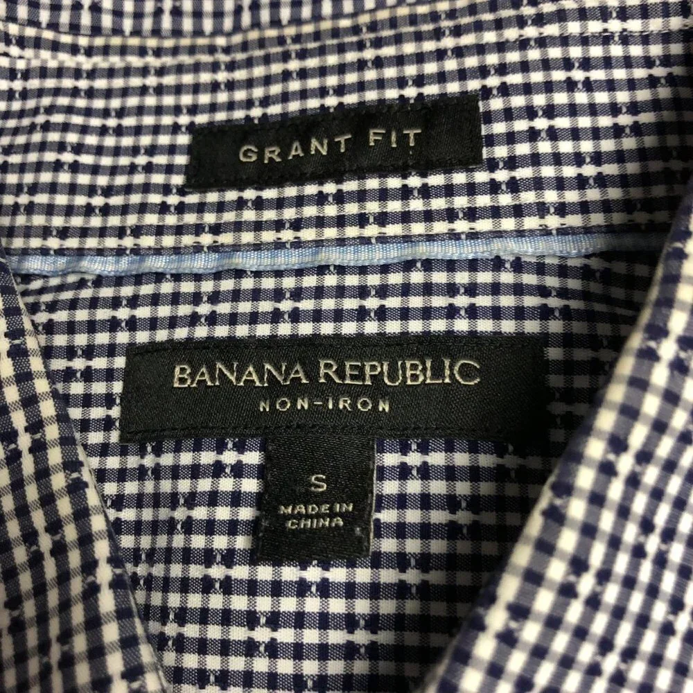 Banana Republic red check
